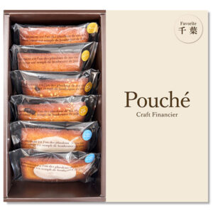 クラフトフィナンシェ Pouché（プーシェ）Chiba Favorite６個セット